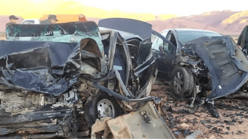 النعامة: مصرع 3 أشخاص في حادث مرور