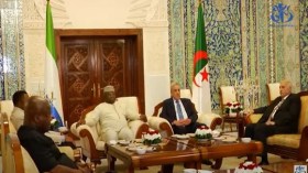 Le président de Sierra Leone entame une visite en Algérie (VIDEO)