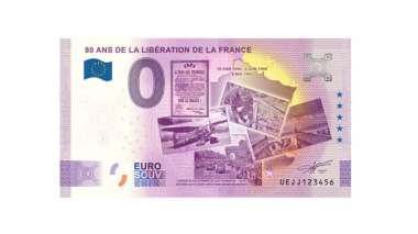 Des billets de 0 euro bientôt mis en vente