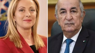 Le président de la République reçoit un appel téléphonique de la présidente du Conseil des ministres italien