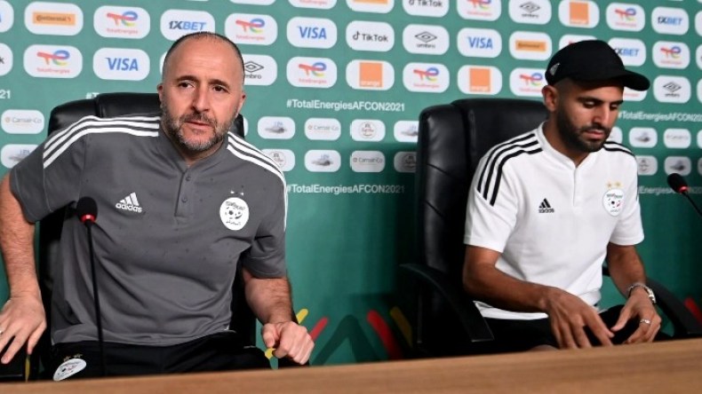 بلماضي يُجدّد الدّفاع عن محرز