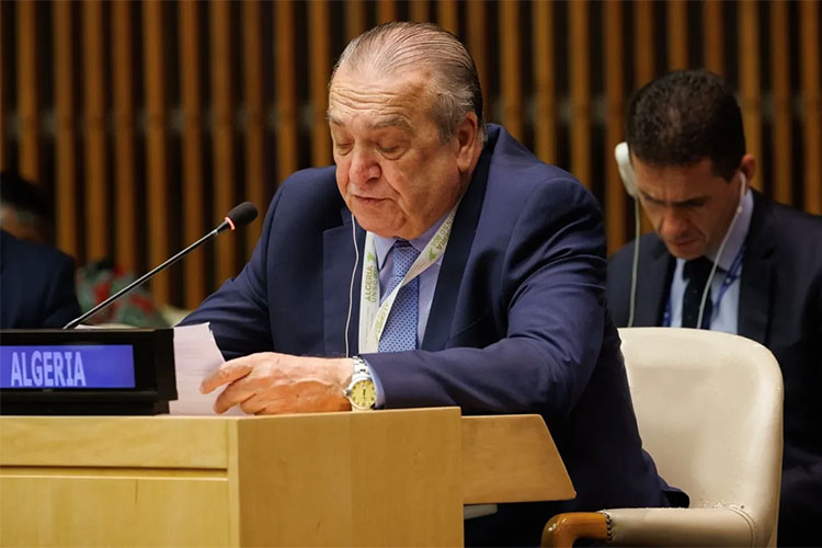 Algeria: ICJ’s Measures on Gaza Applicable Only Through Ceasefire