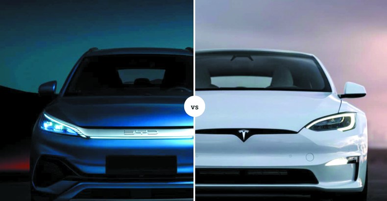 Voitures électriques: Tesla détrôné par un concurrent chinois