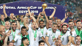 بلماضي يحفز “المحاربين” بذكريات التتويج بـ”كان” 2019