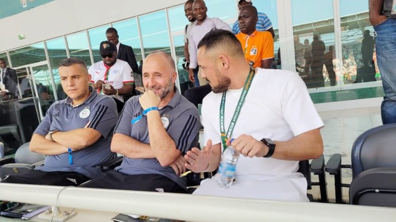 بلماضي حضر وقائع هذه المباراة