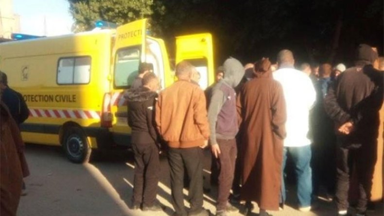 يقتل ابنه وطليقته ووالديها ويحرق مسكنهم بمستغانم