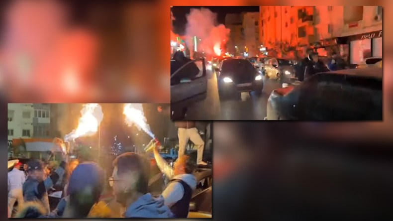 الجماهير الجزائرية تفضح نظام لقجع وتحتفل بتألق أبناء مانديلا