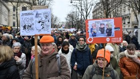 France: 150 000 manifestants contre la loi immigration, selon la CGT