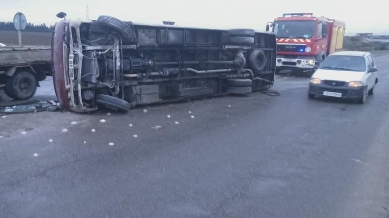 11 جريحا في حادث انحراف حافلة ببومرداس