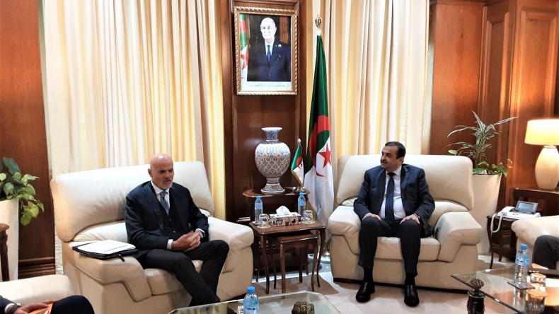 هذا ما بحثه عرقاب مع الرئيس التنفيذي لشركة “إيني”