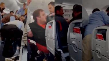 (Vidéo)un passager tente d’ouvrir la porte d’un avion en plein vol