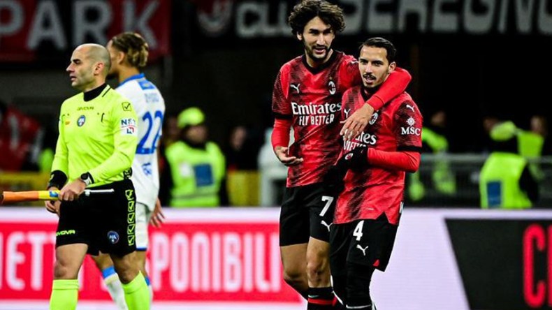 عدلي وبن ناصر يقودان وسط ميدان ميلان