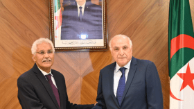 وزير الخارجية الصحراوي في الجزائر