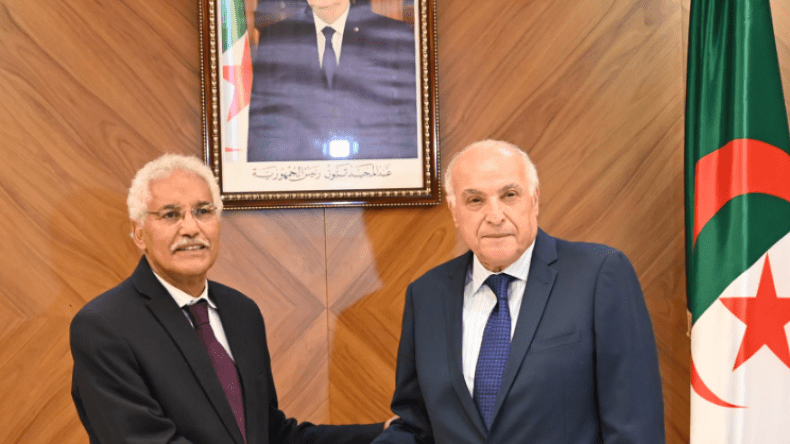 وزير الخارجية الصحراوي في الجزائر