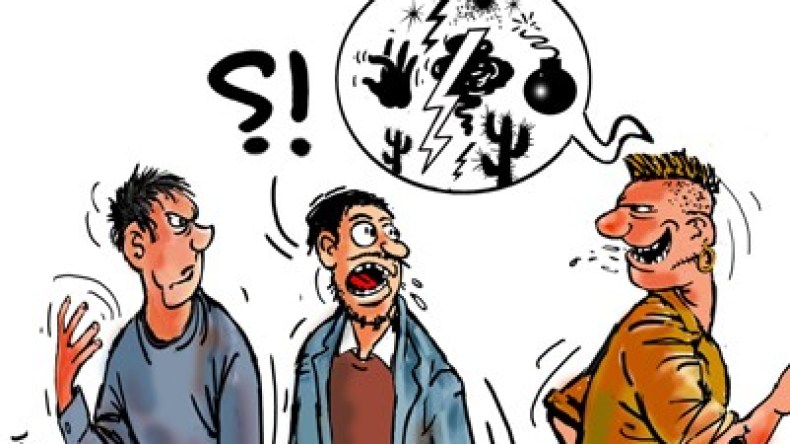 شباب يفتخرون بالفحش والشتم على الملإ