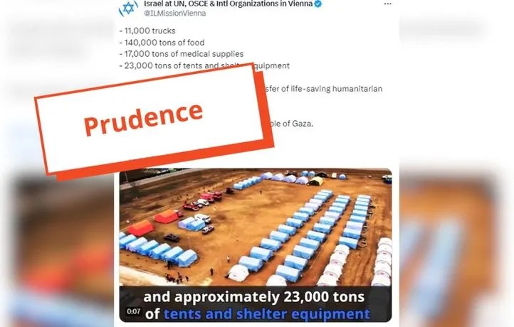 Aide humanitaire à Gaza: Quand Tel Aviv multiplie les fake news!