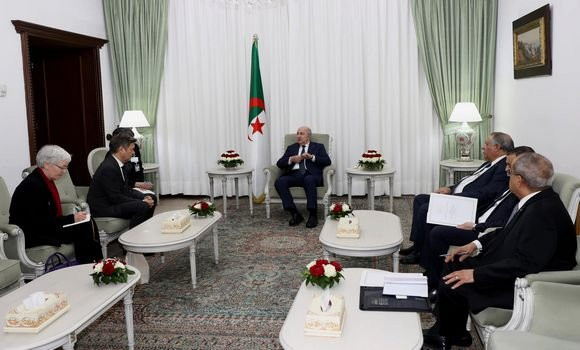 Le président Tebboune reçoit le vice-chancelier d’Allemagne