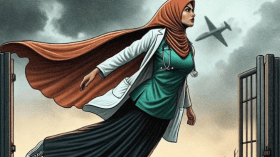 “ليست ممرضة”.. هذا ما قالته الطبيبة التي هرعت لإنقاذ جريح وسط رصاص القناصة!