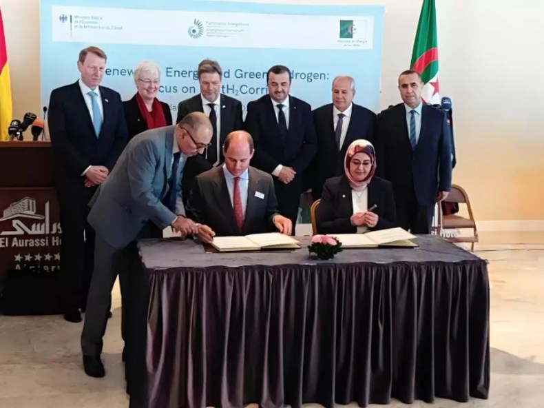 Signature d’un contrat entre Sonatrach et VNG pour approvisionner l’Allemagne en gaz naturel