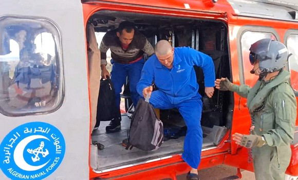 Sauvetage de marins étrangers au large des côtes de Tipaza