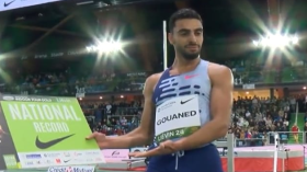 العداء الجزائري قواند يحقق رقما قياسيا وطنيا وثاني أفضل نتيجة عالمية