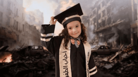 تسجيل جديد للطفلة هند رجب وهي تقرأ الفاتحة قبل استشهادها