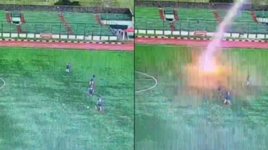 (Vidéo): Un joueur meurt foudroyé en plein match