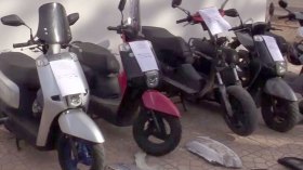 حجز 108 دراجة نارية مفككة محل بحث من الأنتربول