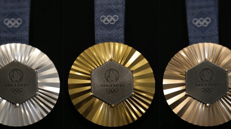 الكشف عن ميداليات أولمبياد باريس 2024