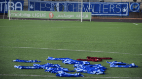 لاعبو مولودية البيّض يحتجّون بِهذه الطريقة