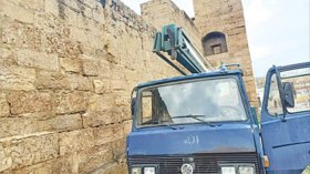 تدنيس السور البيزنطي و”باب كركلا” في تبسة بكتابات مشينة