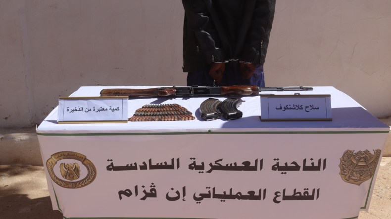 ينشطون ضمن جماعات الساحل.. إرهابيان يسلمان نفسيهما بالناحية السادسة