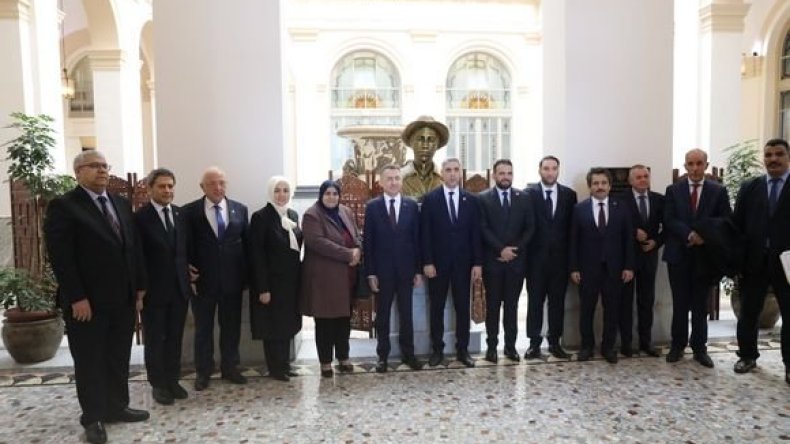 رئيس لجنة الشؤون الخارجية بمجلس الأمة يستقبل نظيره التركي