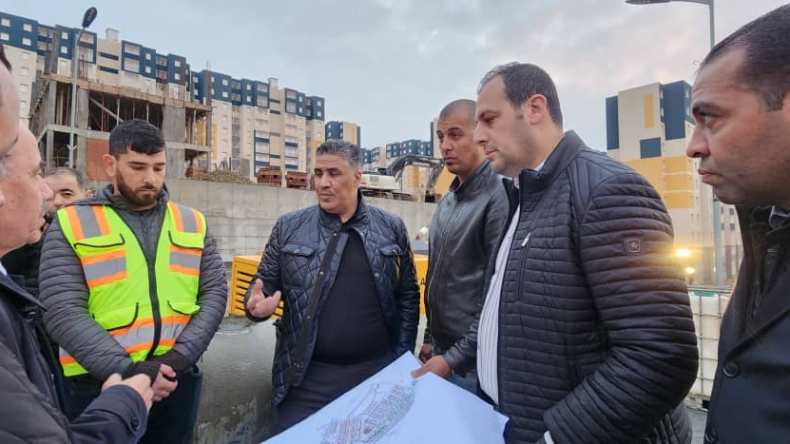 بلعريبي يزور موقع سكنات “حوش الريح” وهذا ما أمر به