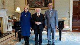 الرئيس الصحراوي إبراهيم غالي في زيارة إلى أيرلندا