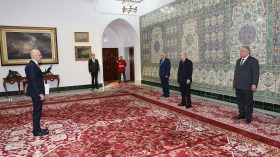 الرئيس تبون يتسلم أوراق اعتماد سفراء جدد