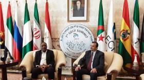 عرقاب يستقبل نظيره الموزمبيقي