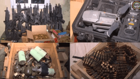 القوات النيجيرية تعثر على “مخبأ للأسلحة” داخل فيلا كان يقيم فيها جنود فرنسيون (فيديو)