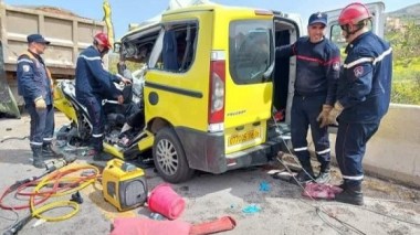 Bejaia: Cinq morts dans un accident de la route