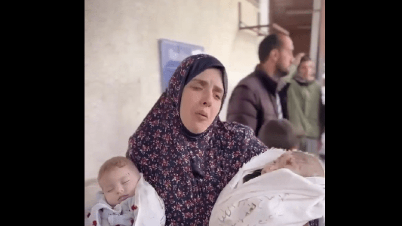 بالفيديو.. الاحتلال يغتال فرحة فلسطينية بتوأمين أنجبتهما بعد 11 عاما من الانتظار