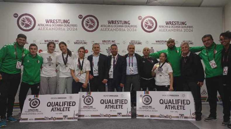 8 تأشيرات أولمبية للمصارعة الجزائرية