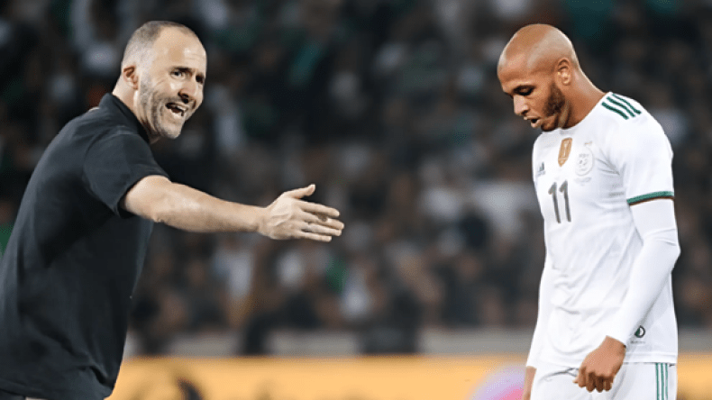 بِالفيديو: براهيمي تحاشى مُصافحة بلماضي أم ماذا وراء الأكمة؟