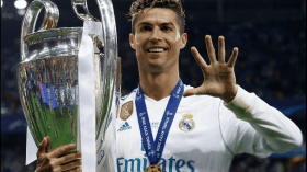 رونالدو يهنئ ريال مدريد