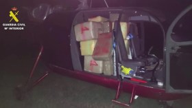 Espagne: Un réseau acheminant du haschich depuis le Maroc par hélicoptère démantelé