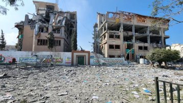 محوُ التعليم في غزة