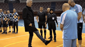 بالصور.. بيتكوفيتش حاضر في افتتاح دورة الصحافة لكرة القدم
