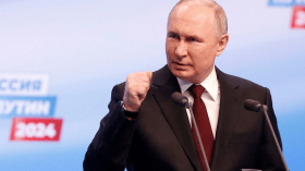 فوز ساحق لبوتين في الرئاسيات وزعماء دول يهنئونه