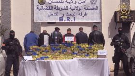 حجز قنطار و48 كغ من المخدرات في تلمسان