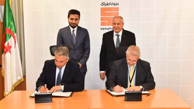 توقيع برتوكول اتفاق بين سوناطراك و”مداد للطاقة” السعودية