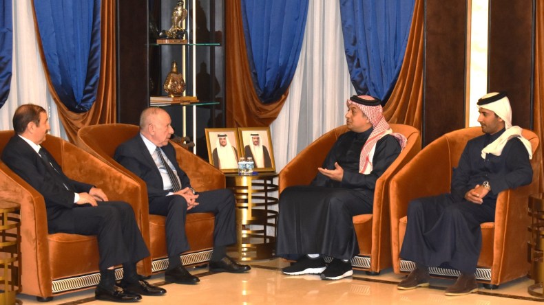 الفريق أول شنقريحة يُستقبل من قبل نائب رئيس مجلس الوزراء القطري
